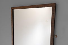 Oak Framed Bistro Mirror