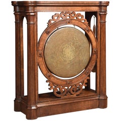 Oak Framed Dinner Gong of Gothic Design
