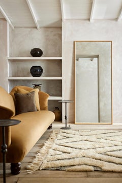 Oak framed Tailors Mirror by TallBoy Interiors