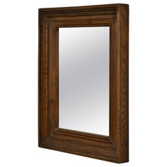 Oak-Framed Wall Mirror