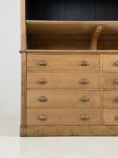 Oak French Bookcase ca. 1900-1910