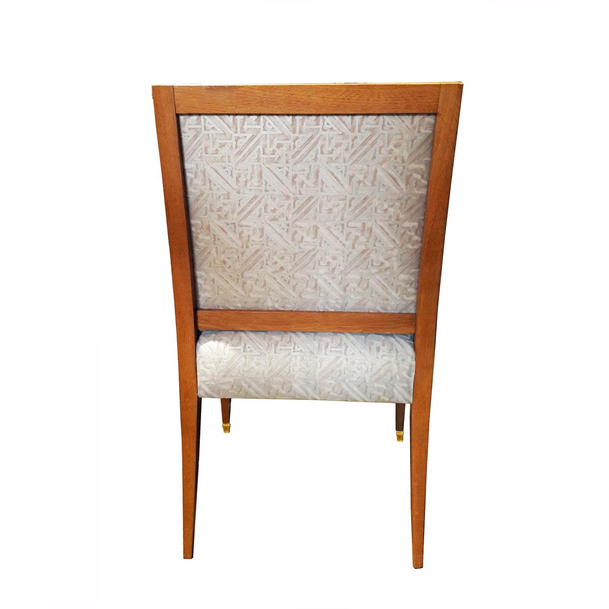 Oak French Chairs, Mid-20th Century 1