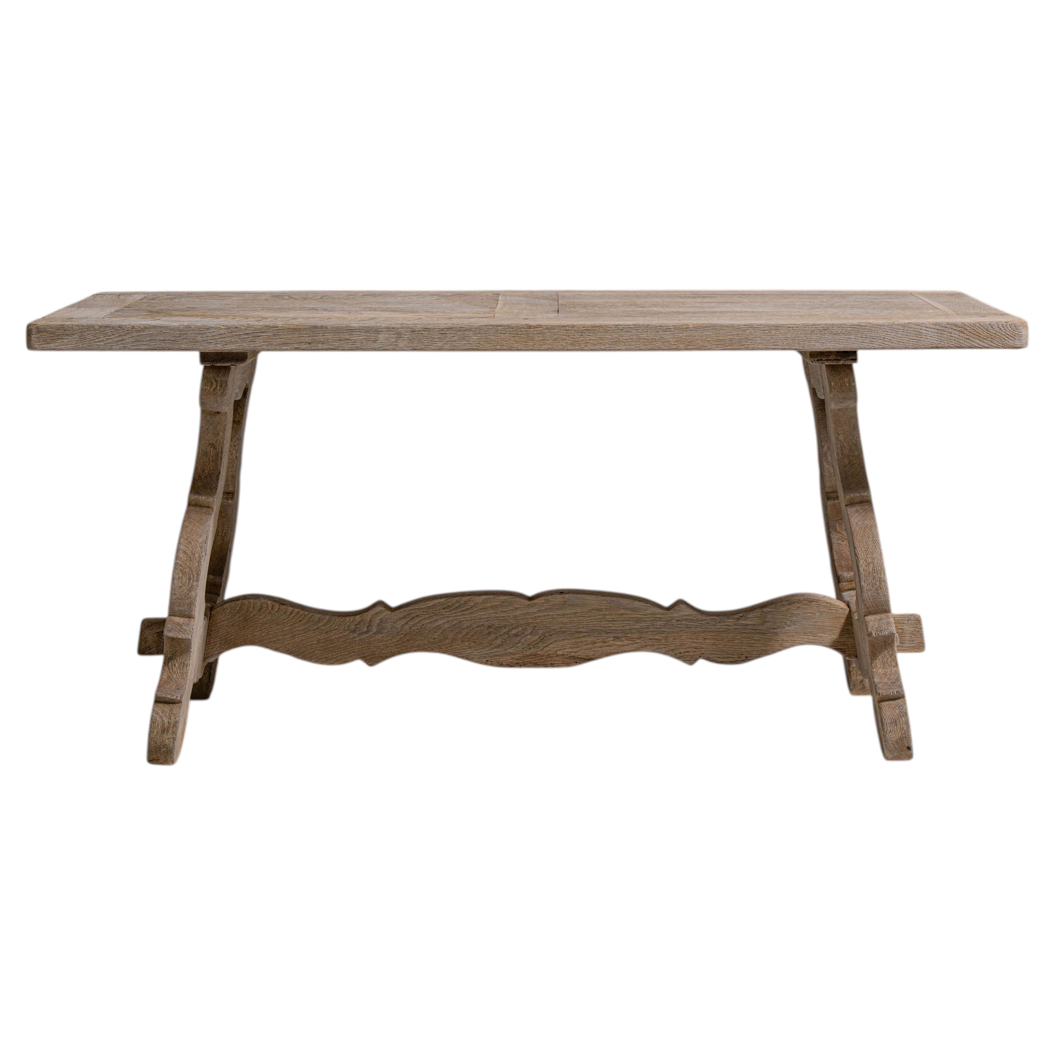 Oak French Coffee Table