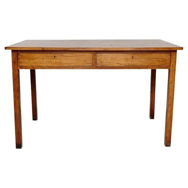 Oak French Table, circa 1930 8