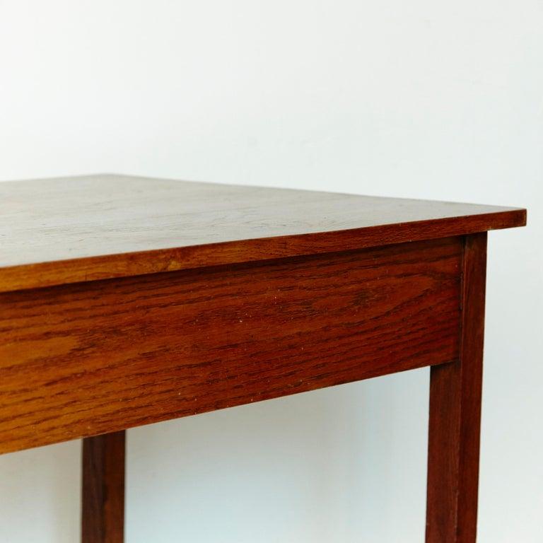 Oak French Table, circa 1930 3