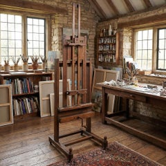 Oak Fully Adjustable Artist’s Studio Easel