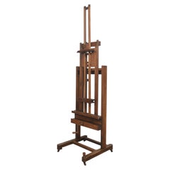 Oak Fully Adjustable Artist’s Studio Easel