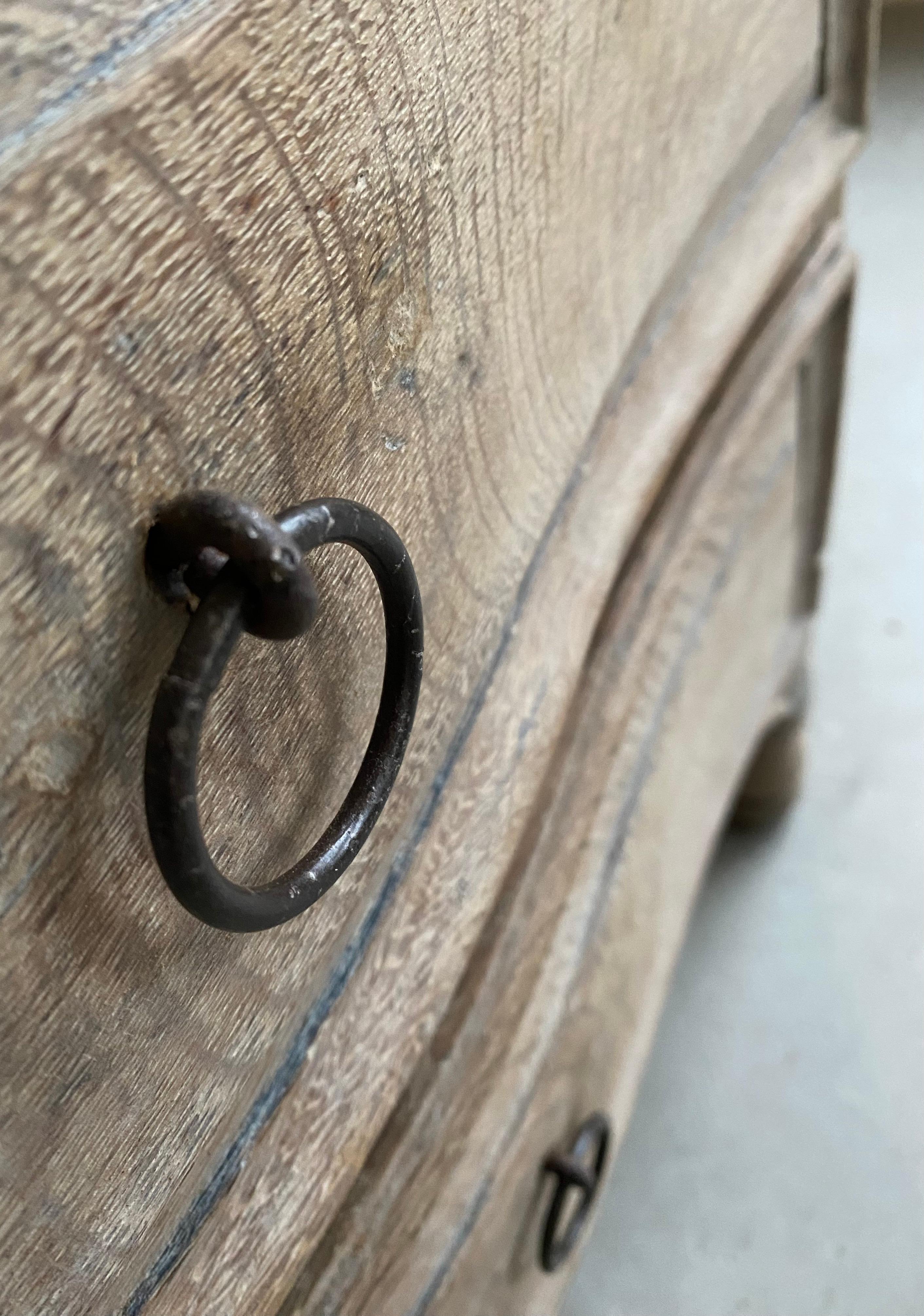 Oak Galbé Commode 18th C 3
