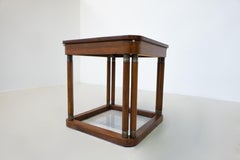 Oak Game Table, 1920s