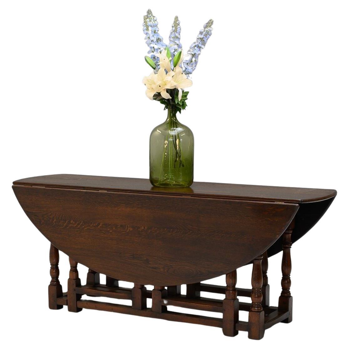 Oak Gateleg Table