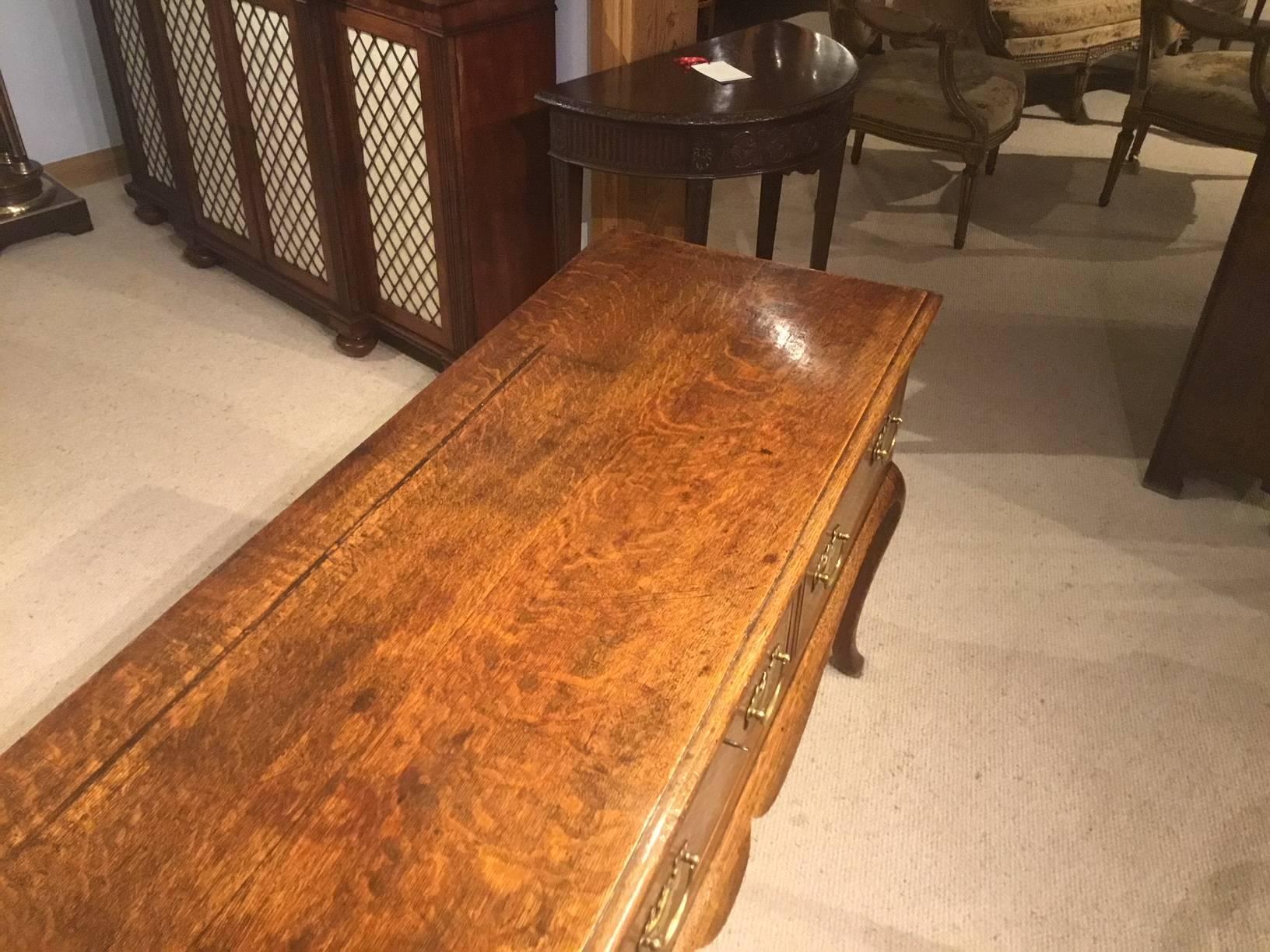 Late 18th Century Oak George III Period Antique Dresser Base