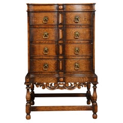 Antique Oak Georgian Style Chest of Drawers