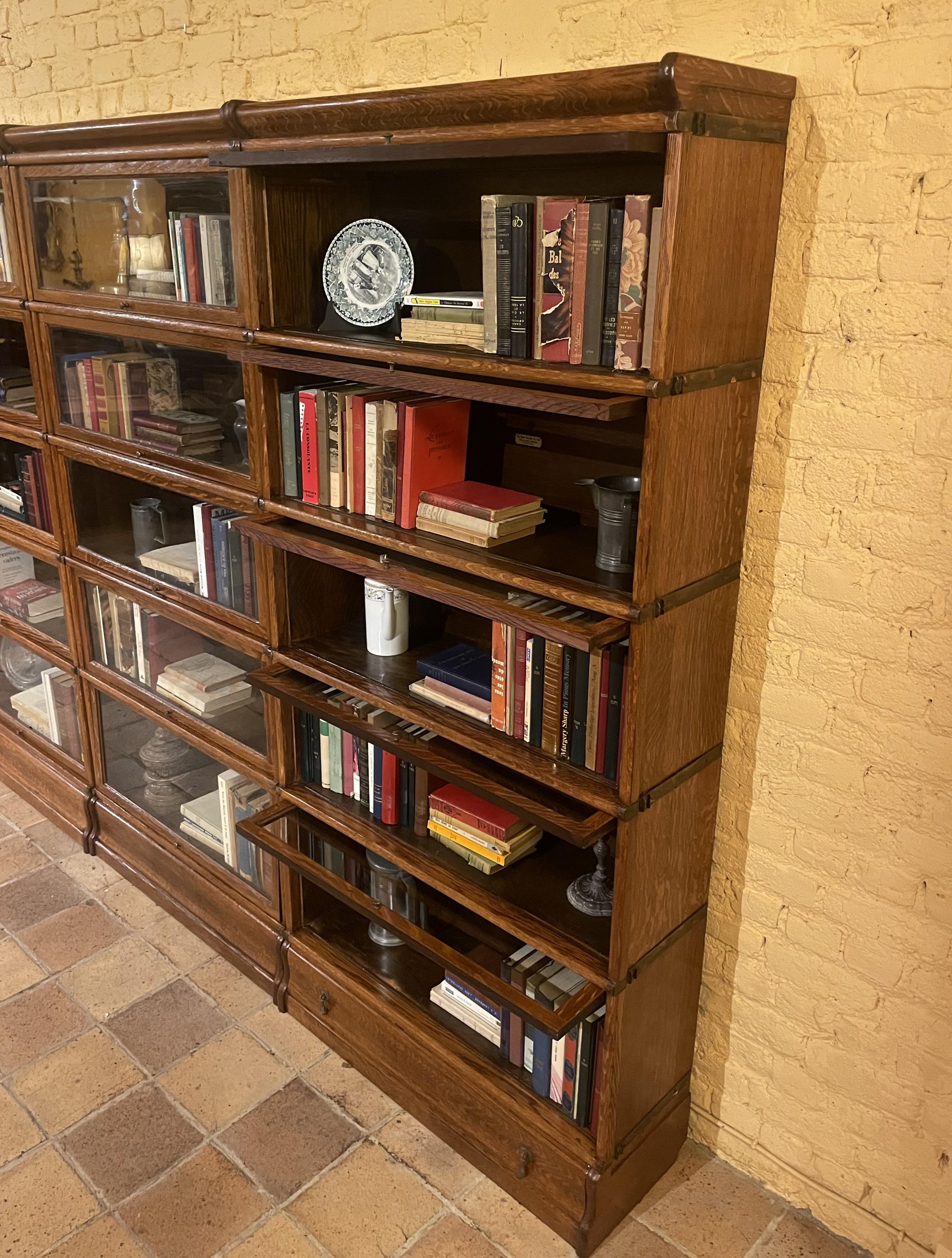 Globe Wernicke Bücherregal, bestehend aus 4 Bücherregalen - 19. im Angebot 5