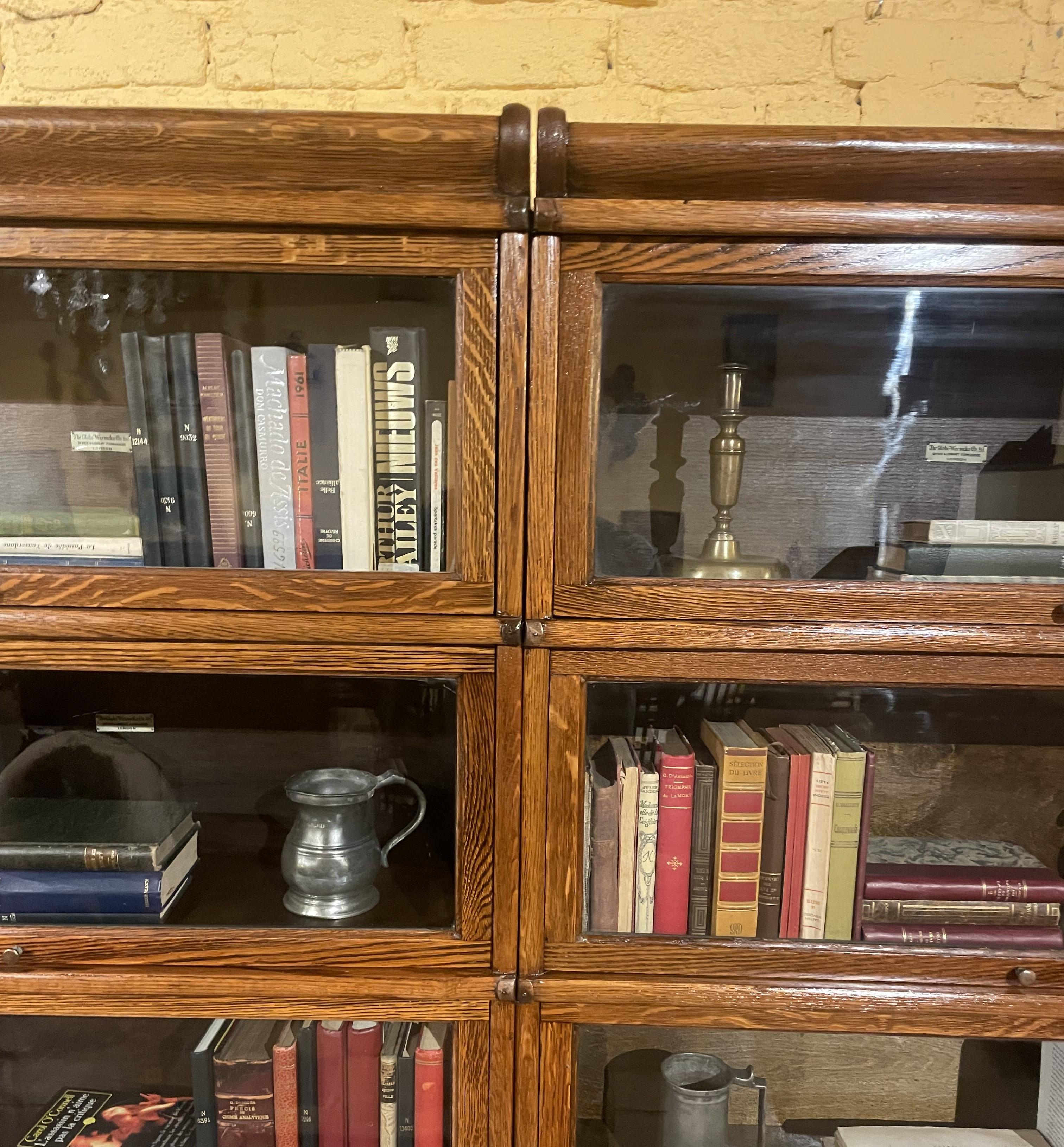 Globe Wernicke Bücherregal, bestehend aus 4 Bücherregalen - 19. im Angebot 8