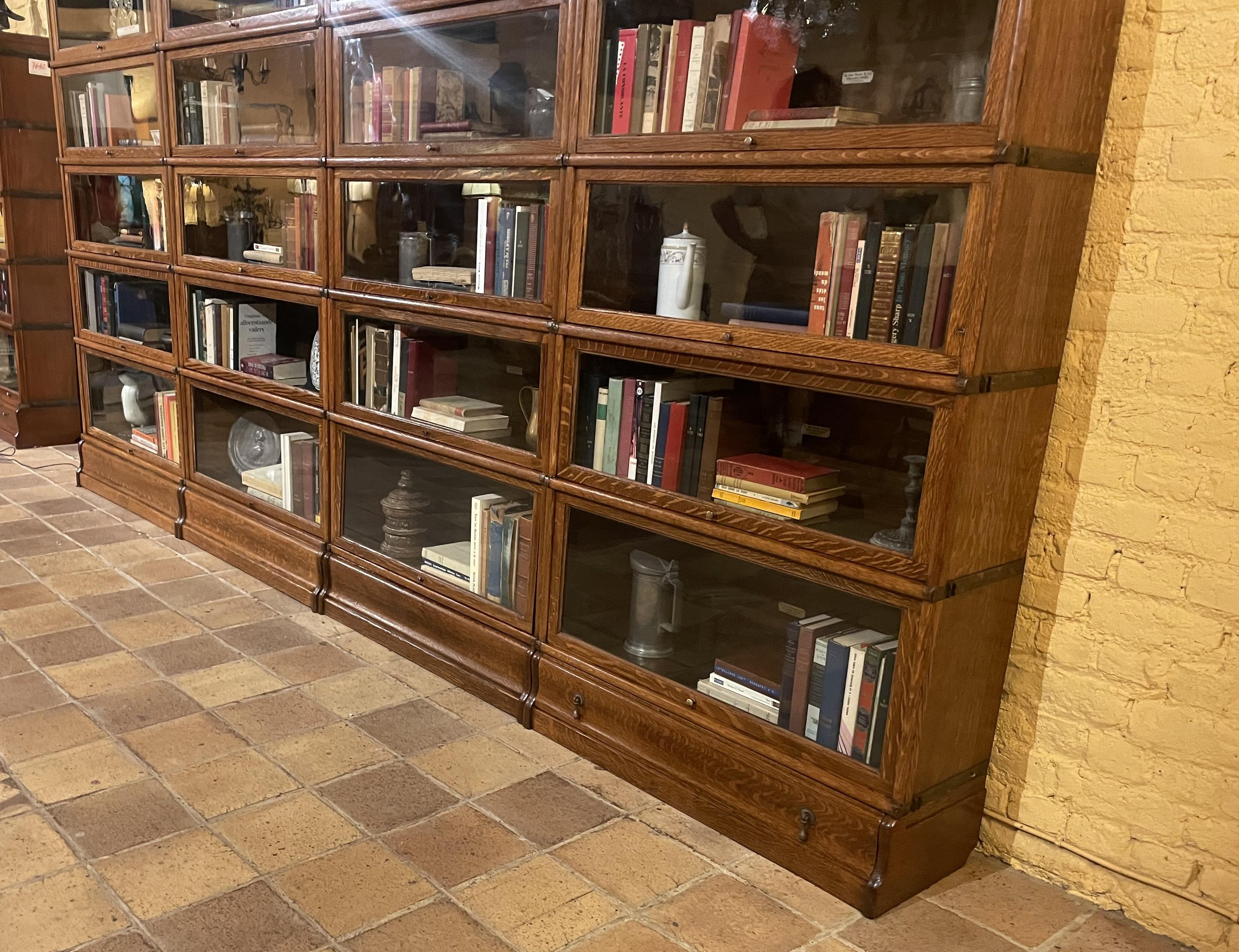 Globe Wernicke Bücherregal, bestehend aus 4 Bücherregalen - 19. im Angebot 10
