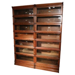 Oak Globe Wernicke Bookcase