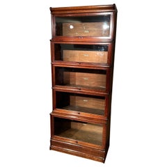 Oak Globe Wernicke Bookcase