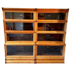 Oak Globe Wernicke Bookcase
