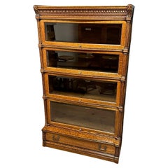 Oak Globe Wernicke Bookcase