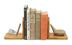 Oak Golf Bookends, Robert Simpson