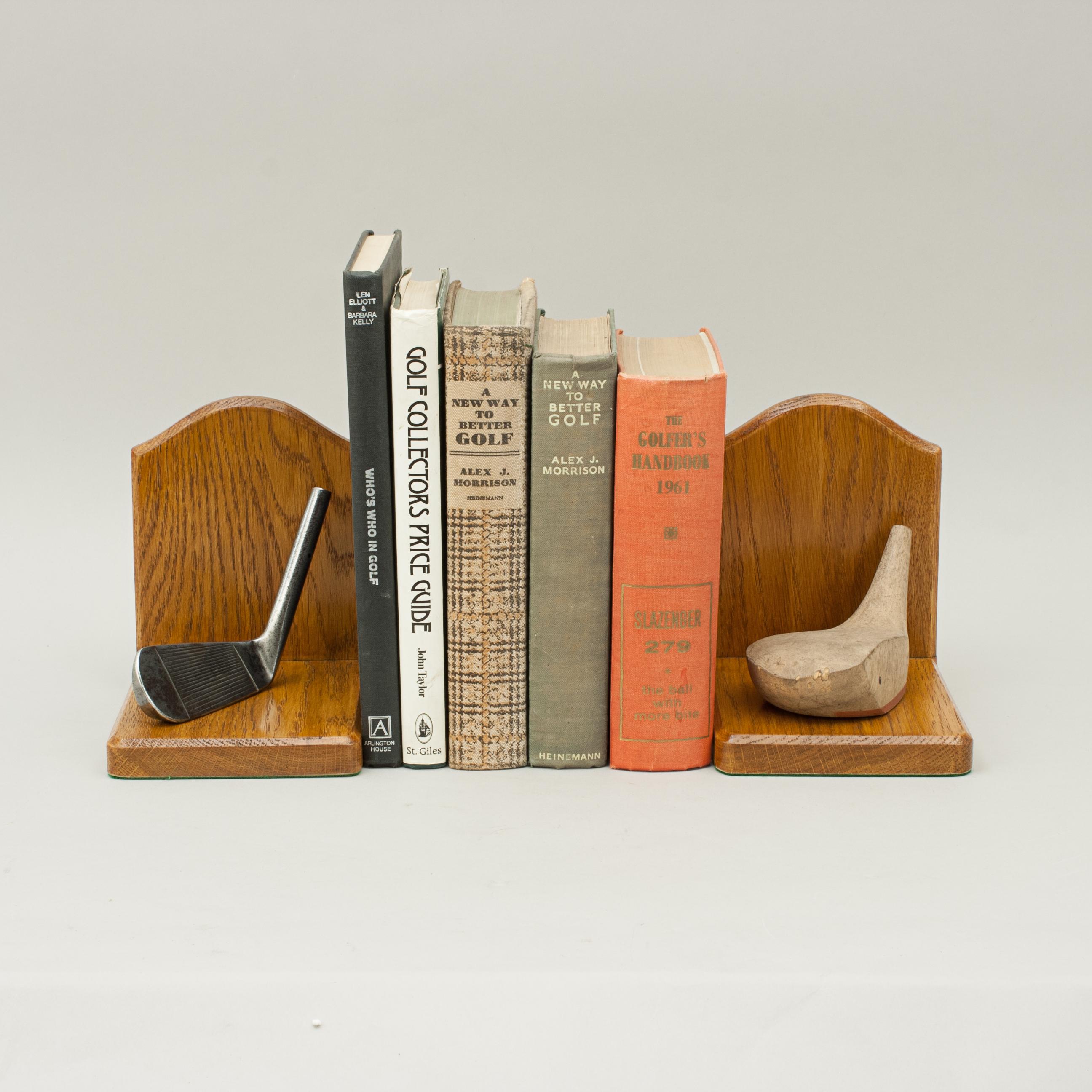 Oak Golf Bookends, Robert Simpson 4