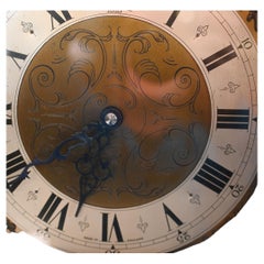 Reloj Abuela Roble Tempus Fugit Caja Larga Victoriana