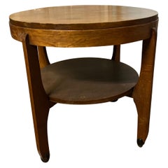 Gueridon di Oak del 1940 circa