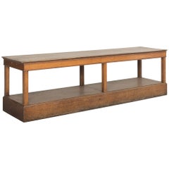 Oak Haberdashers Counter, circa 1920