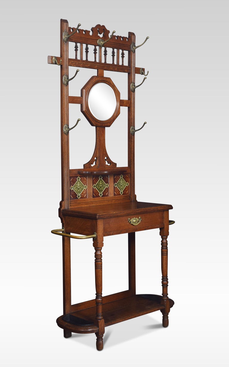 Oak Hall Stand at 1stDibs hallstand, oak hall stand for sale, hall stands