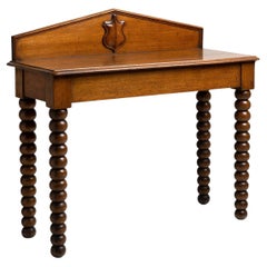 Antique Oak Hallway Table, England circa 1860