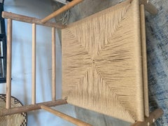 Oak Hand-Rushed Shaker Chairs