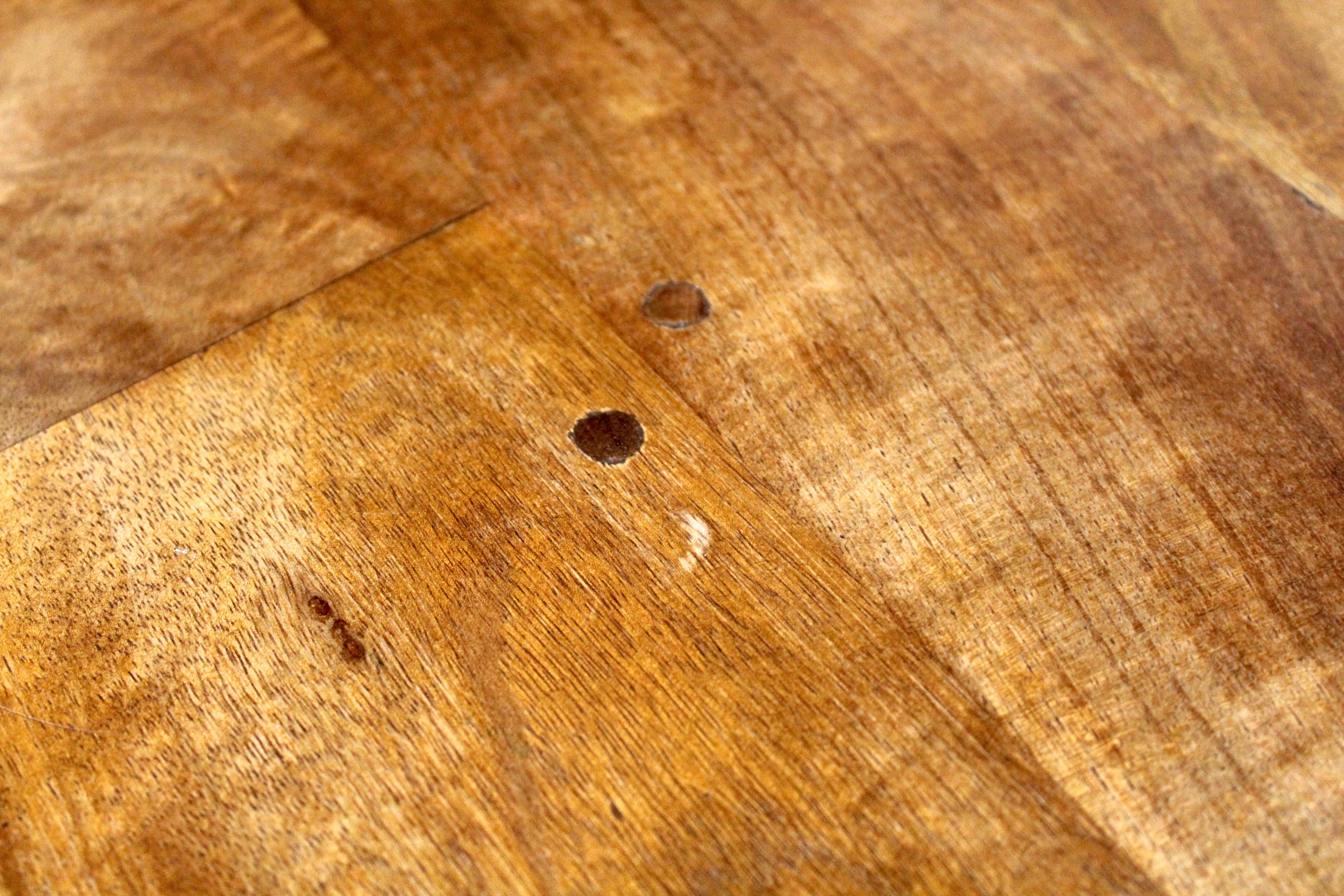 Oak Hardwood Farmhouse Table en vente 9