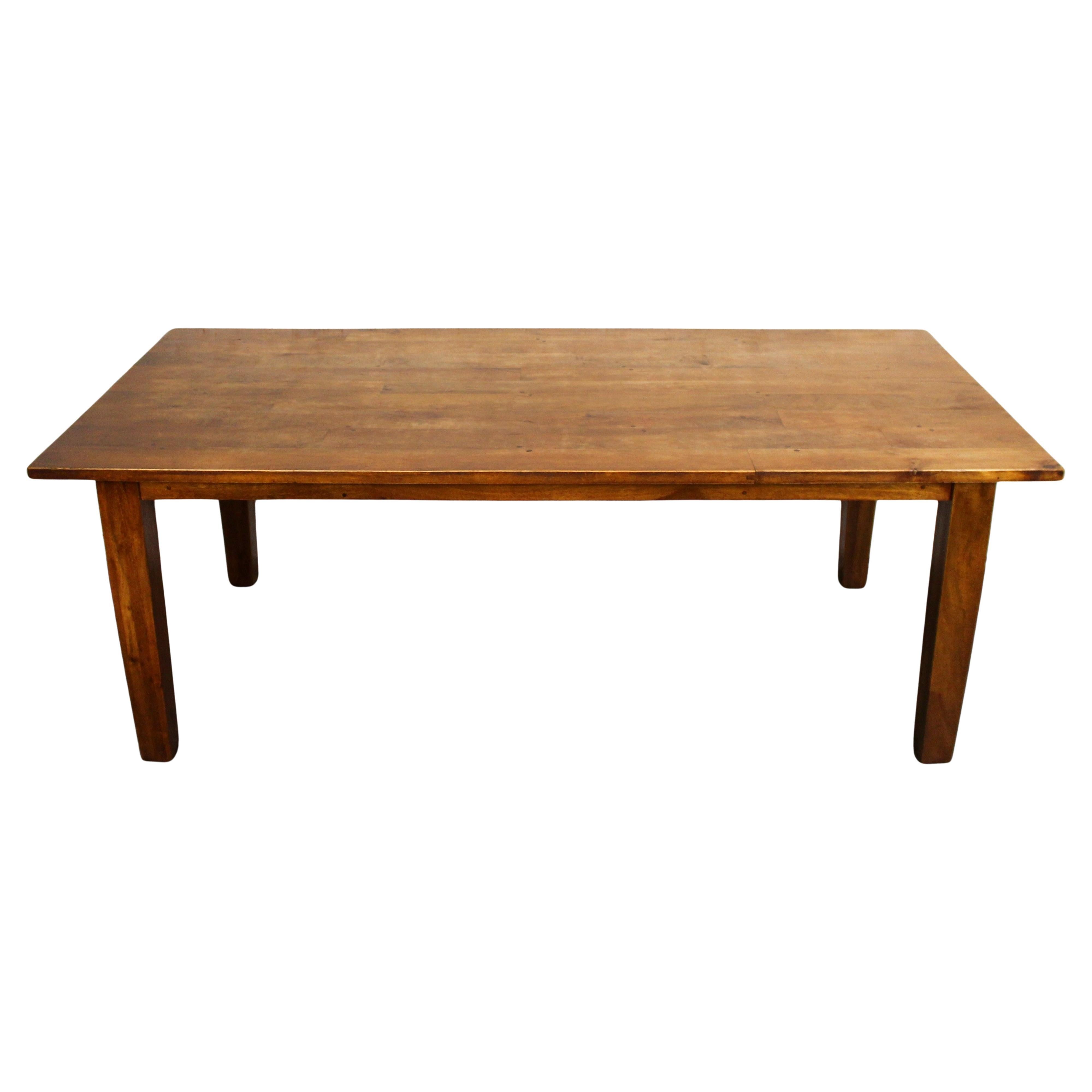 Oak Hardwood Farmhouse Table