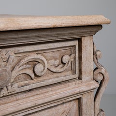 Oak Henry II Carved Buffet