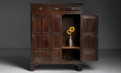 Oak Housekeeper's Cabinet, England 1790