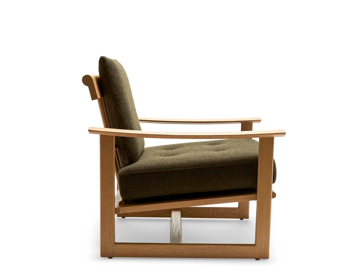 Mid-Century Modern Oak Inverness Chair by Lawson-Fenning