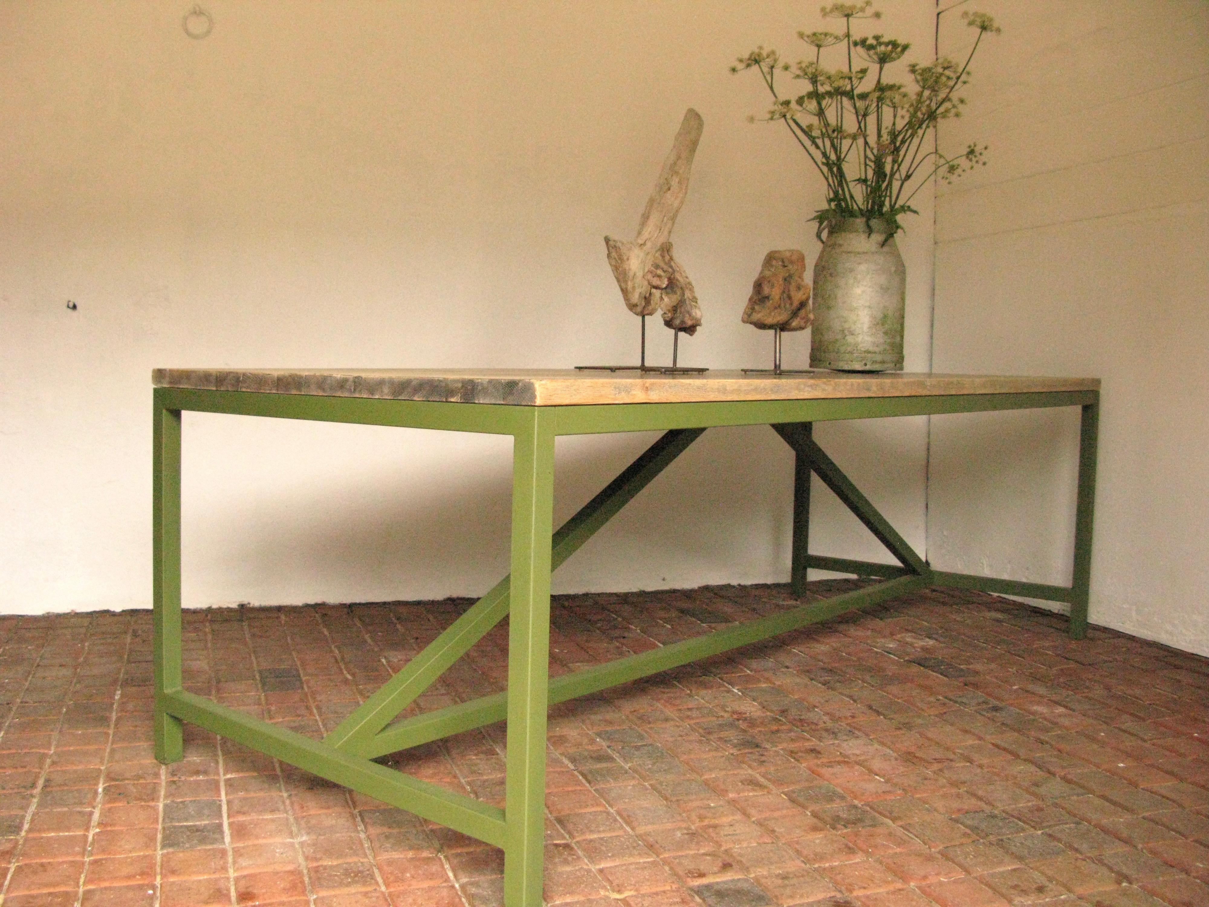 Painted Modern Dining Table, , 21st Century, French, design, conservatory table