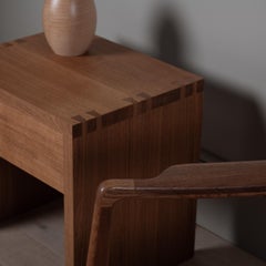 Handcrafted Minimalist Oak Nightstand by SUM Furniture, Customisable