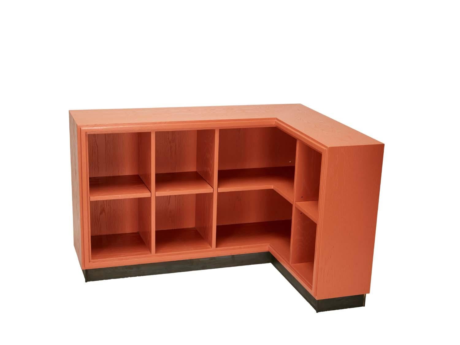 l shaped corner shelving unit