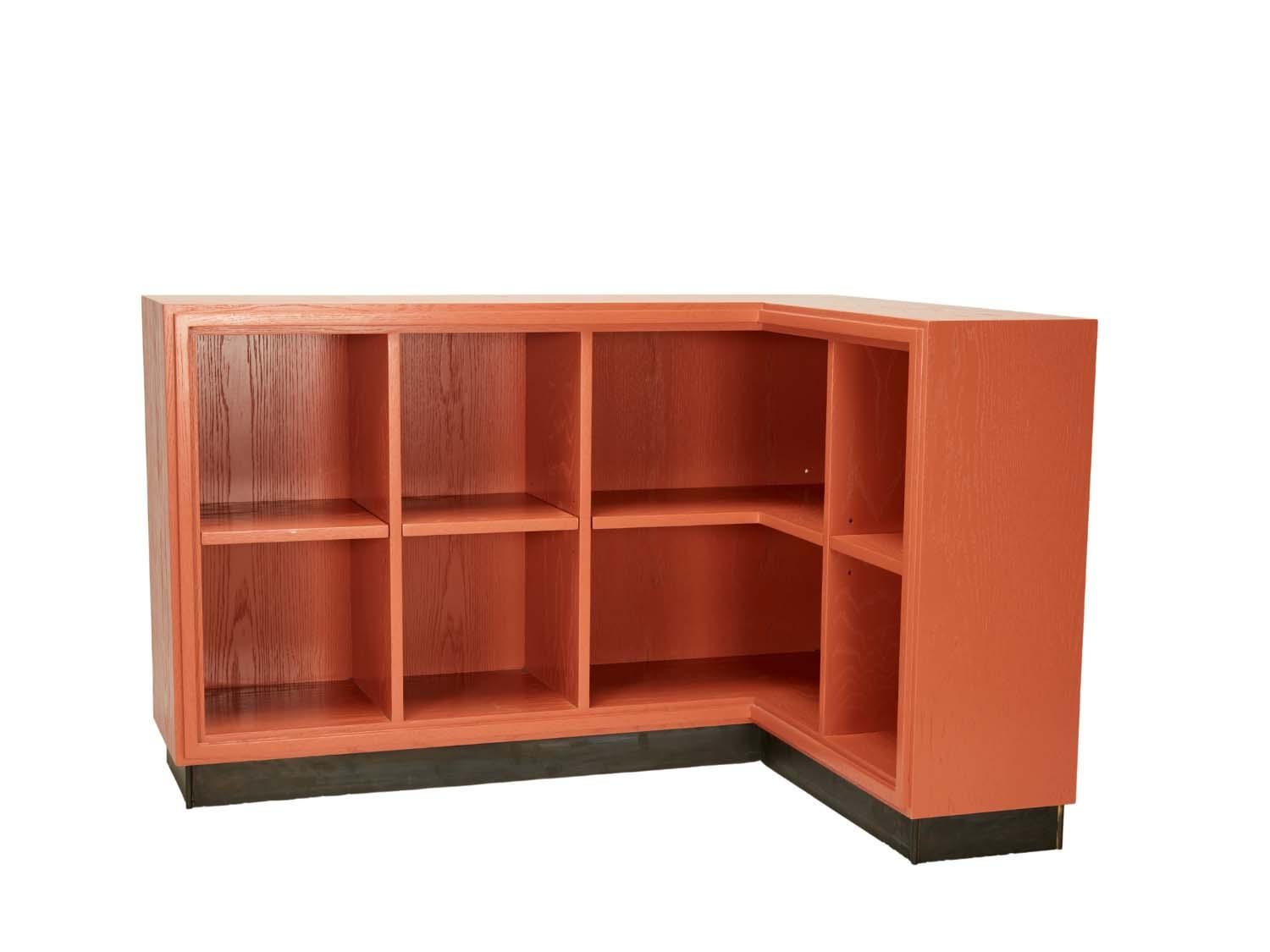 l shape storage cabinet