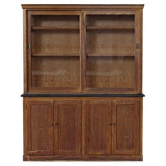 Oak Laboratory Cabinet