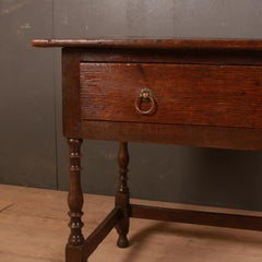 Oak Lamp Table