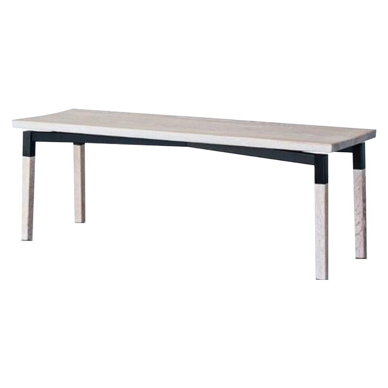 Oak Large Parkdale Bench by Hollis & Morris