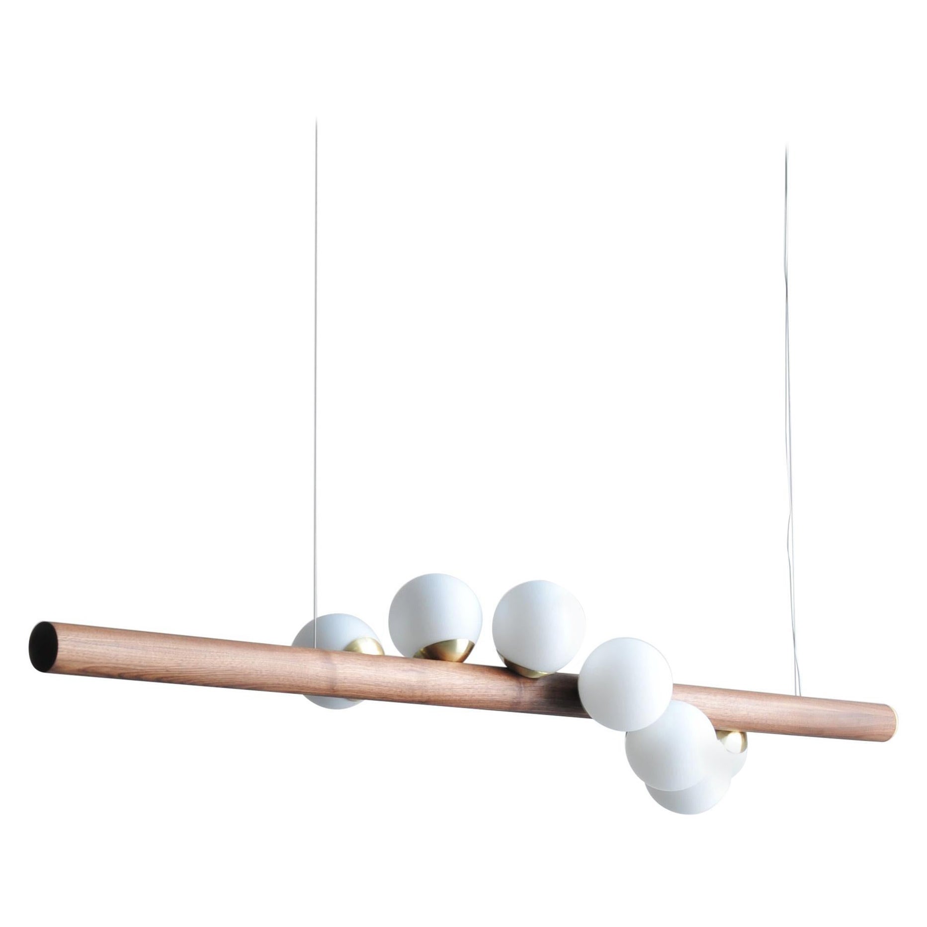 Ciondolo orizzontale Oak Large Willow di Hollis & Morris