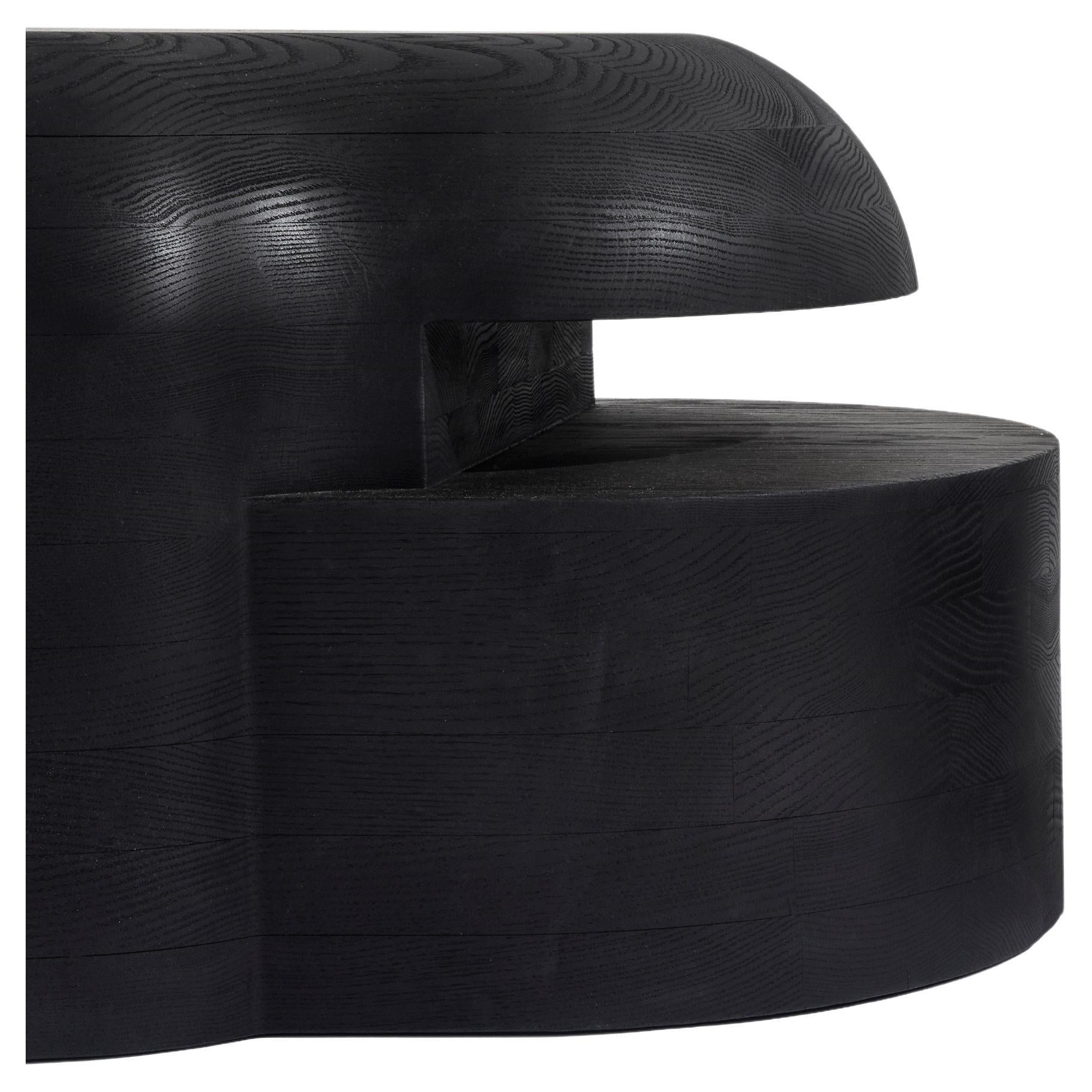 Oak Lahmu Y Stool by Sizar Alexis