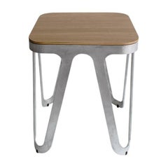 Oak Loop Stool by Sebastian Scherer