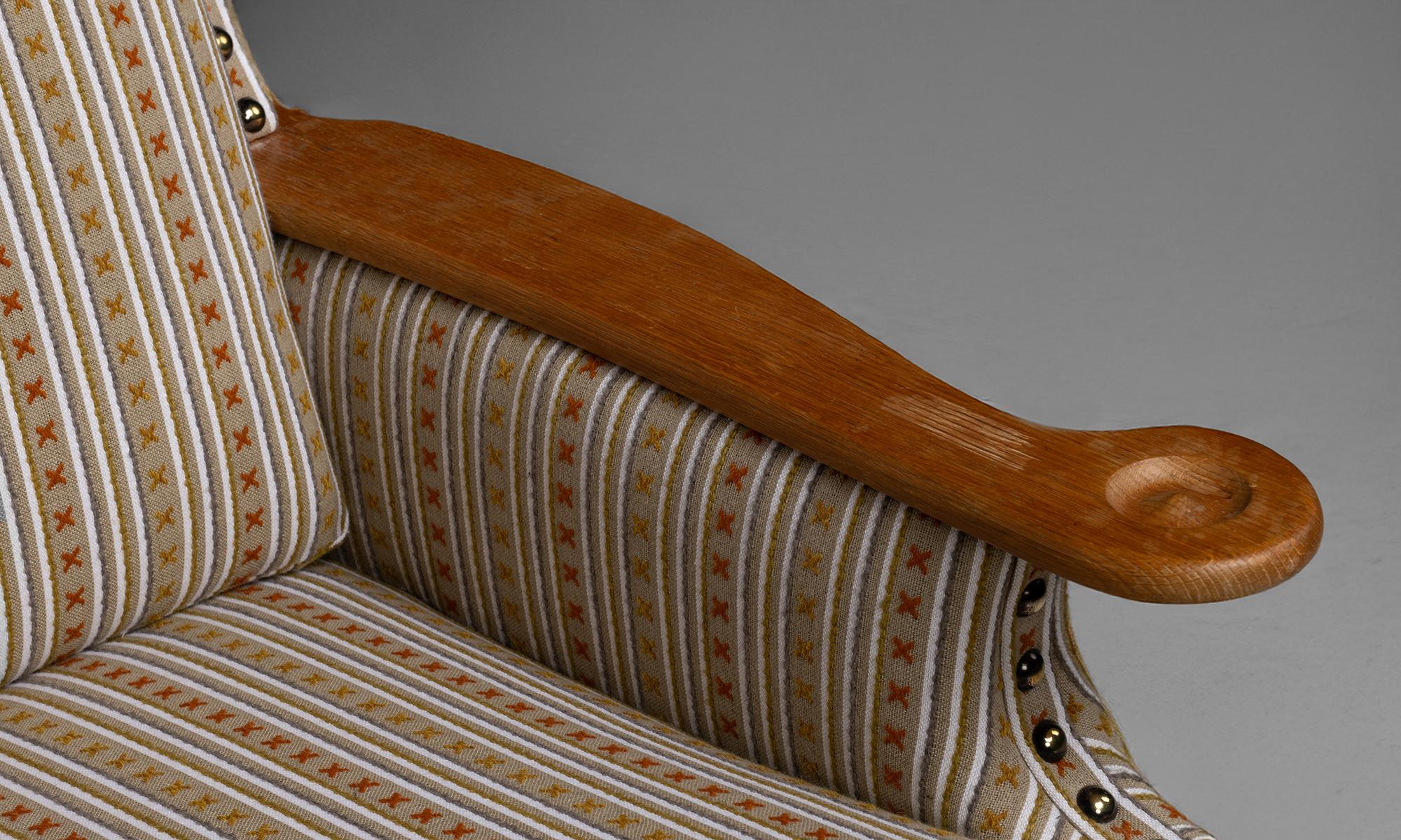 Metà XX secolo Sedia da salotto in Oak, Danimarca, circa 1960