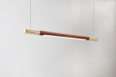 Oak Medium Bennington Pendant by Hollis & Morris