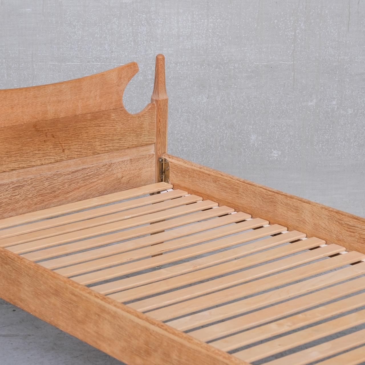 Oak Mid-Century Danish Day Bed by Henning Kjaernulf 7