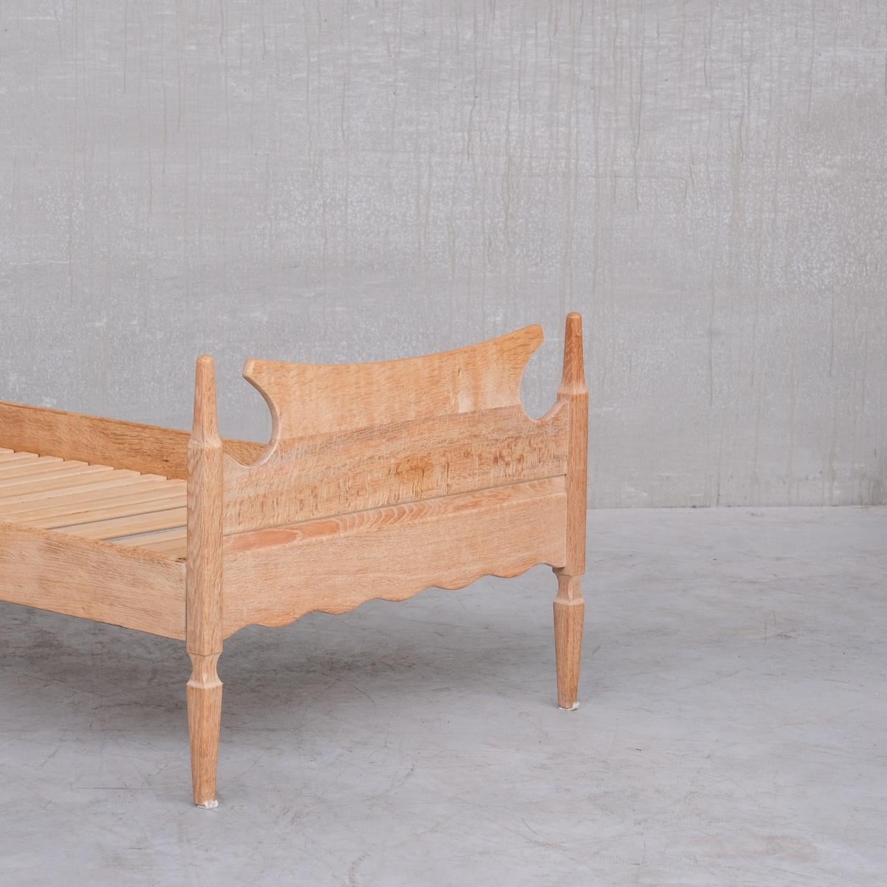 Oak Mid-Century Danish Day Bed by Henning Kjaernulf In Good Condition In London, GB